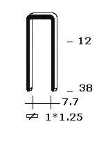 Tipo Sg 44 - grapas