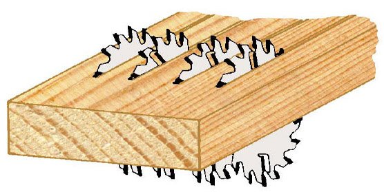 Scie 908 Lames de scie multiples avec inserts pour fenêtre et MD, extra épaisses (4)